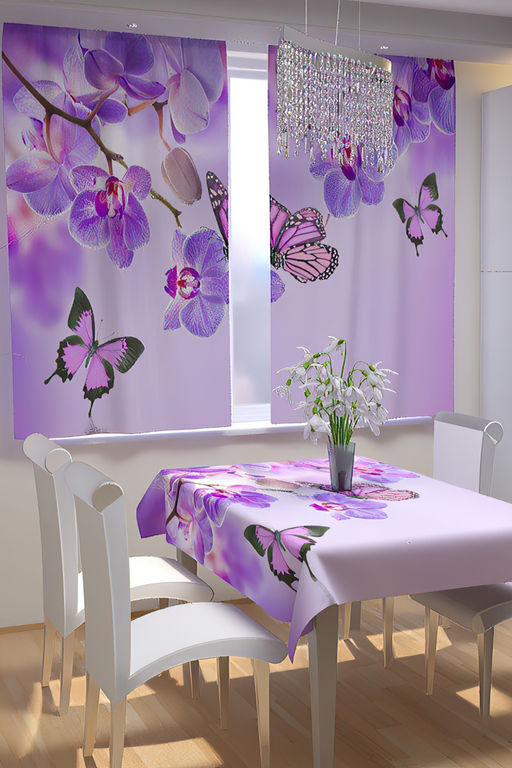 Фотошторы для кухни 10818