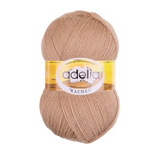 Пряжа ADELIA RACHEL 90% шерсть, 10% полиэстер 5 шт. х 100 г 400 м  15 м СК/Распродажа