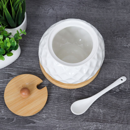 Сахарница с ложкой 500 мл / CF104 /уп 36/ - Галеонтрейд фото 5