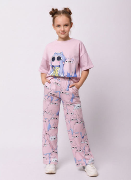 Пижама "Друзья" розовый