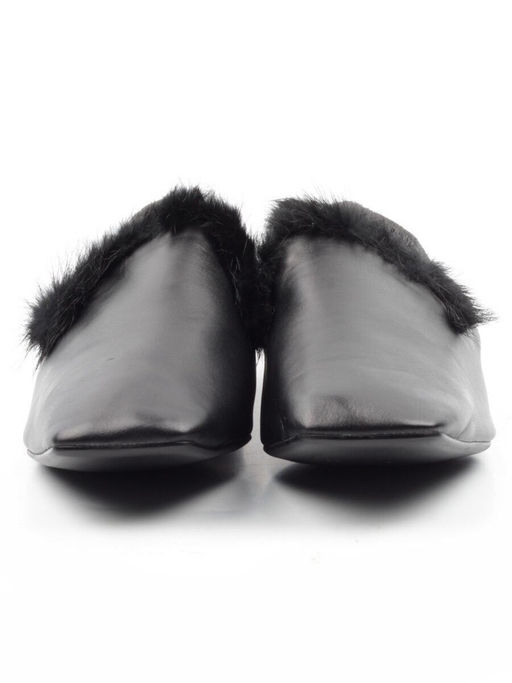 03-N18120S-2 BLACK Полуботинки женские (натуральная кожа)