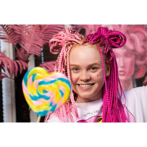 SIM-BRAIDS Афрокосы, 60 см, 18 прядей (CE), цвет каштановый/розовый(#FR-12) - Queen fair фото 4