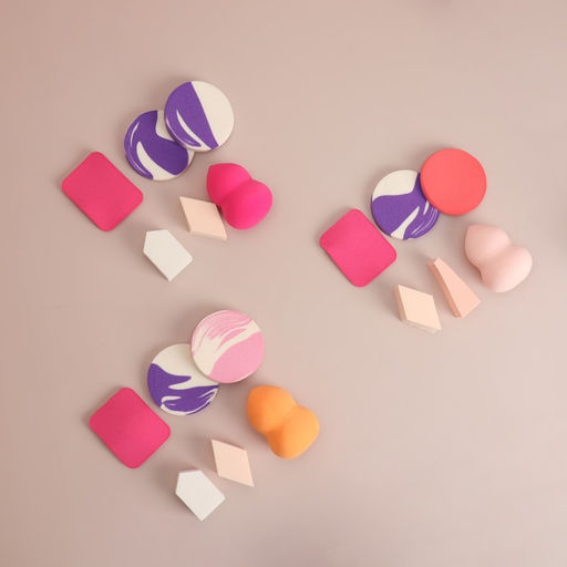 Набор спонжей для макияжа, увеличиваются при намокании, 6 шт, АССОРТИ, цвет МИКС - Queen fair фото 7