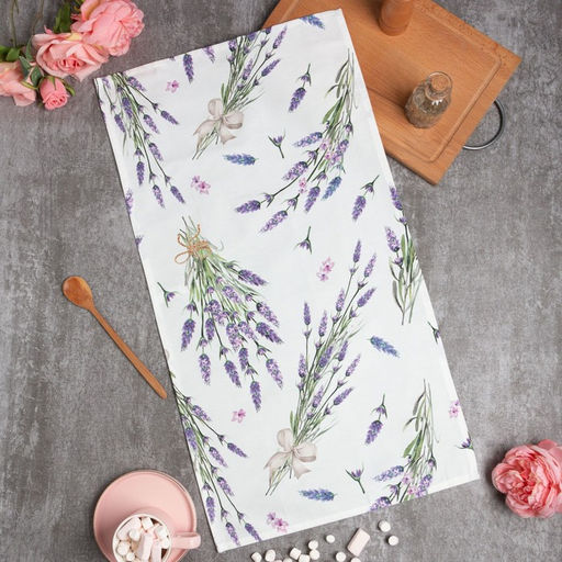 Полотенце Этель Lavender (вид 2) 40х73 см, 100% хл, саржа 190 гр/м2