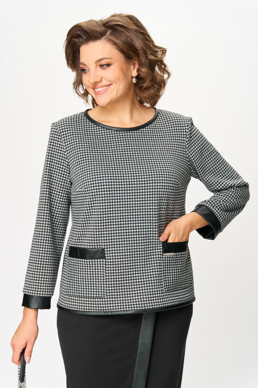 Костюм Michel Chic 1394 серый принт фото 3