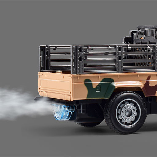 Машина "Пикап-камуфляж" р/у, с дымом, 27 MHz, в коробке