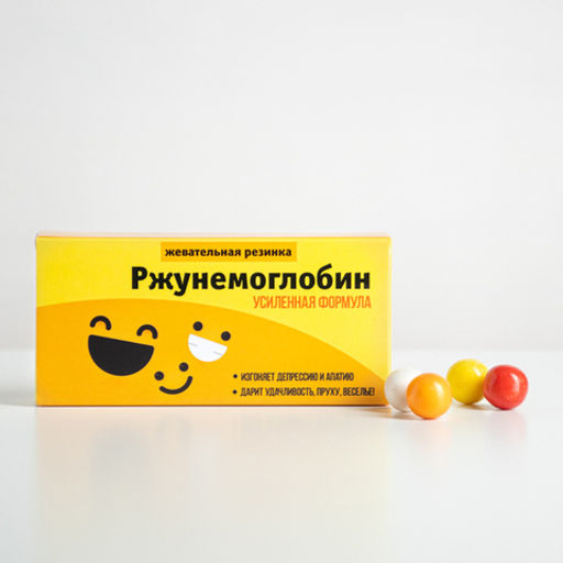 Жевательная резинка Ржунемоглобин - 8 чудо фото 3