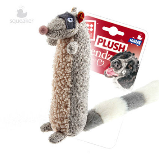 Игрушка "Енот" с пищалкой, текстиль