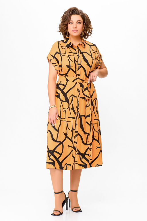 Блуза Swallow 803.2 черный+серебряный узор фото 1164