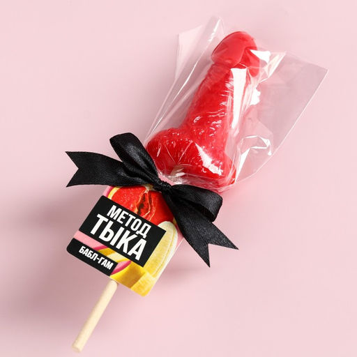 Леденец на палочке Метод тыка, 70 г. (18+)