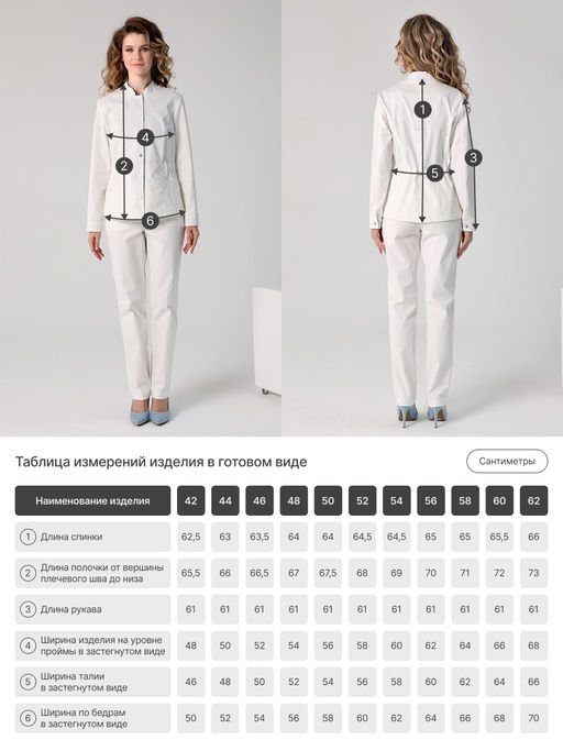 25214 Жакет голубой