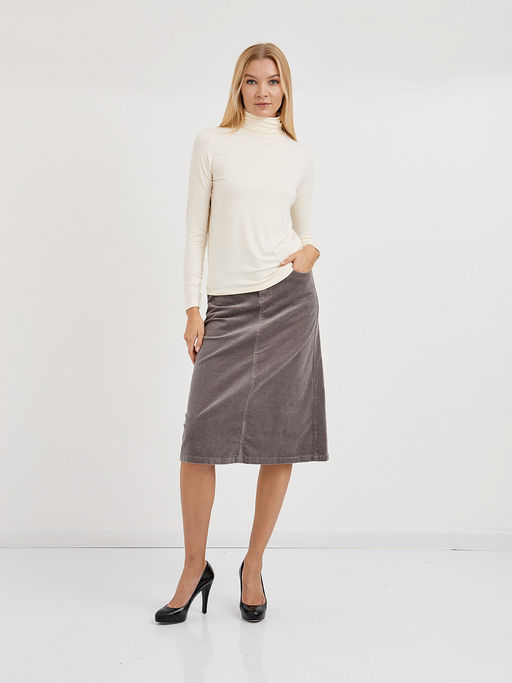 футболка женская базовая с длинным рукавом - Glenfield фото 2