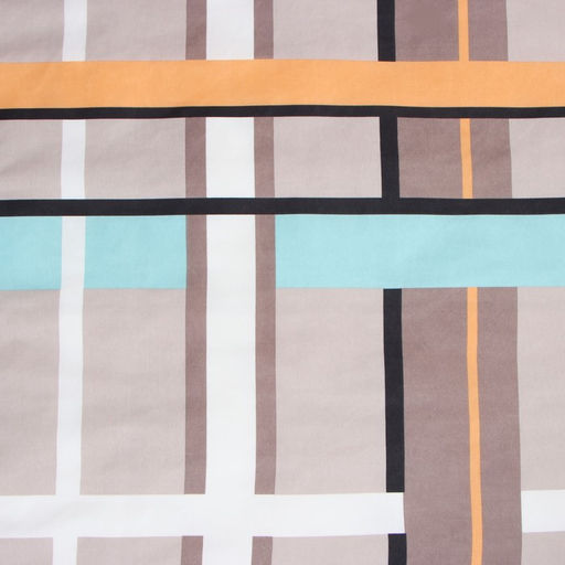 Постельное бельё Экономь и Я 1,5 сп Клетка (вид 3) 147х215см, 150х215см, 70х70см-2 шт, полисатин, 80г/м фото 3