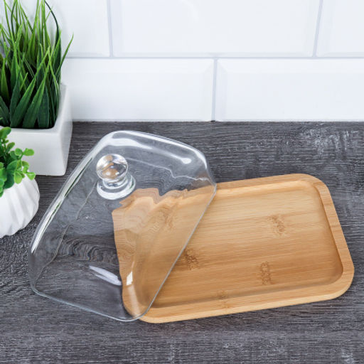 Масленка / LFY-KT251-2 /уп 24/ на деревянной подставке - Галеонтрейд фото 4