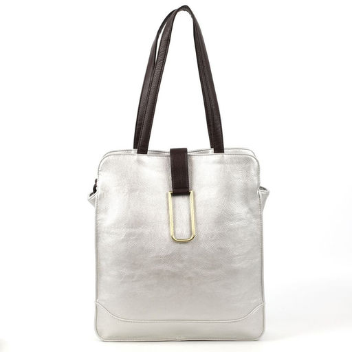 Женская сумка шоппер из эко кожи с косметичкой 0075-19 - Cidirro фото 3