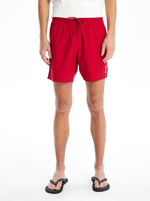 K?sa Boy Bask?l? Erkek Deniz ?ortu