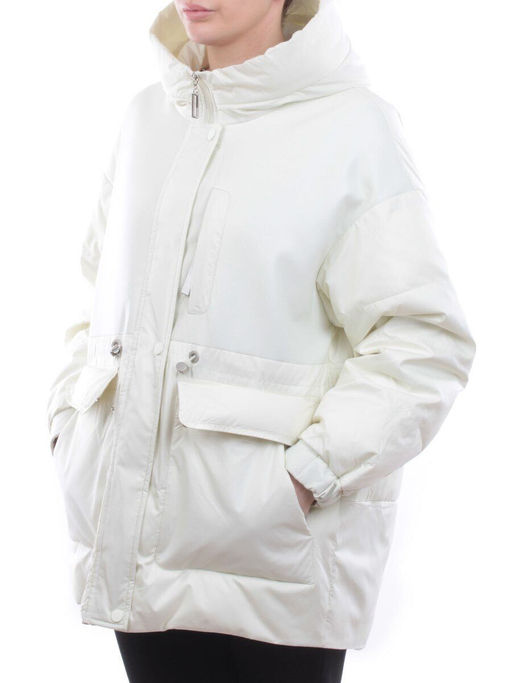 M24-211 MILK Куртка демисезонная женская (100 гр. синтепон) - Fashion фото 6