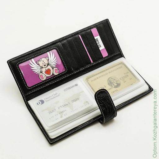 Женская кожаная визитница Sergio Valentini СВ 8115-075  фото 6