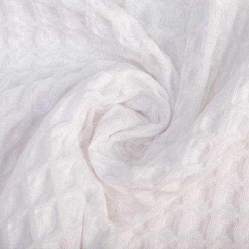 Халат вафельный женский удлинённый Этель «Boho» размер 46-48, цвет белый, 100% хлопок, 290 г/м²