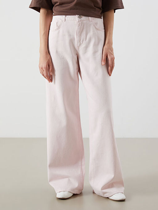 Baggy Fit Kad?n Jean Pantolon