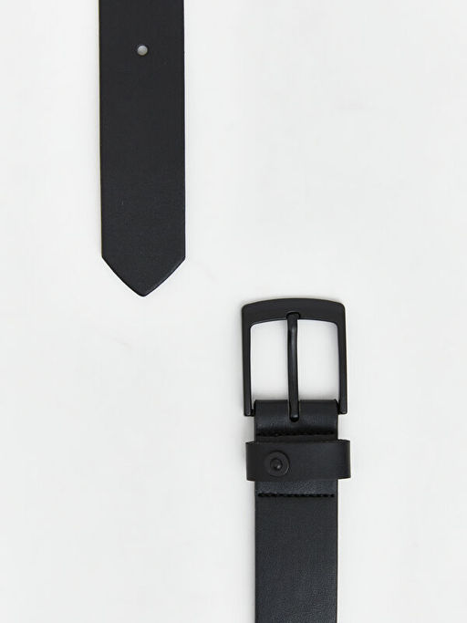 Deri G?r?n?ml? Erkek ?ocuk Kemer