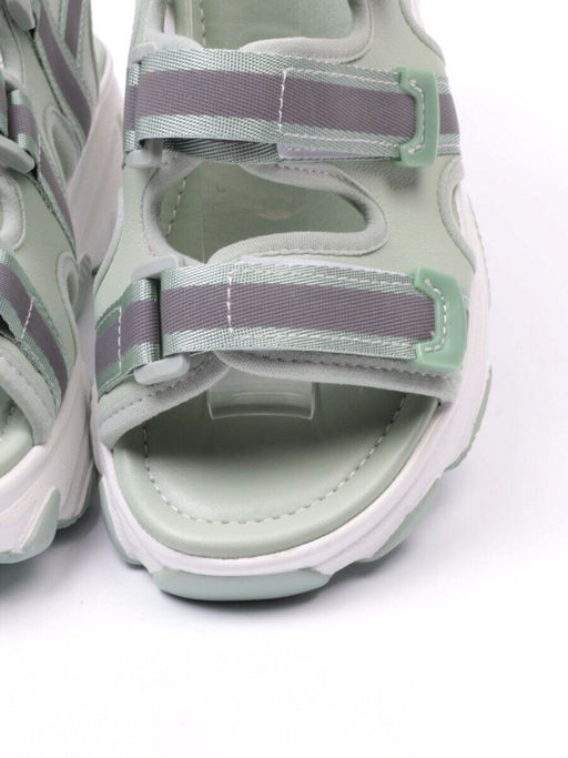 08-PED92-2 GREEN Босоножки (натуральная кожа, стелька натуральная кожа) - Фабричный китай фото 15