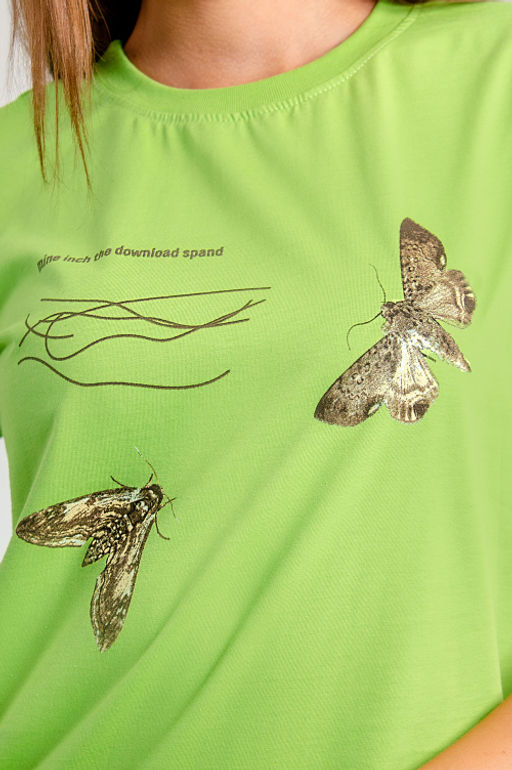 Арт. 4044 Туника женская 44-54 (6 шт) Цвет:салатовый - Калинка фото 5