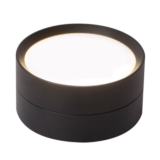 Светильник потолочный 12W, 230V, GX53, черный, HL357