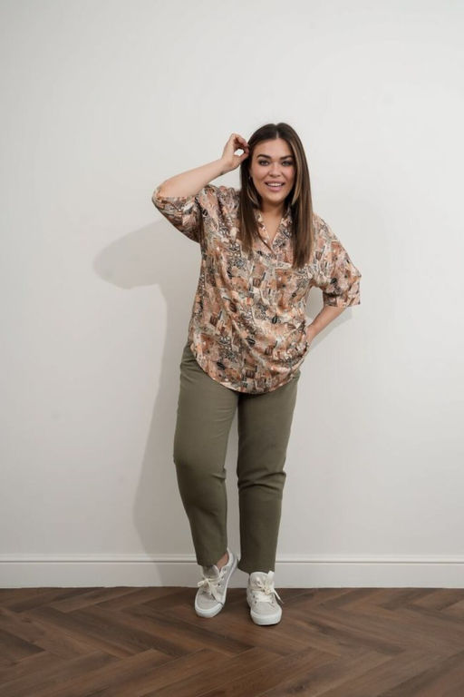 Блуза Luxury Moda 1425 светло-коричневый