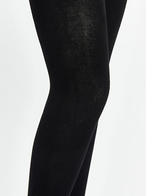 Basic K?z ?ocuk K?lotlu ?orap 2li - Waikiki фото 2