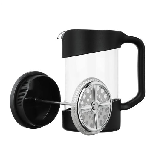 Френч-пресс 600 мл, SATOSHI Лансон черный, жаропрочное стекло арт. 850-253 - Полимербыт фото 4