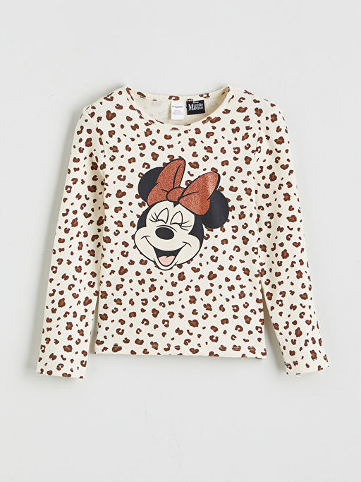 Minnie Mouse Bask?l? K?z ?ocuk Ti??rt