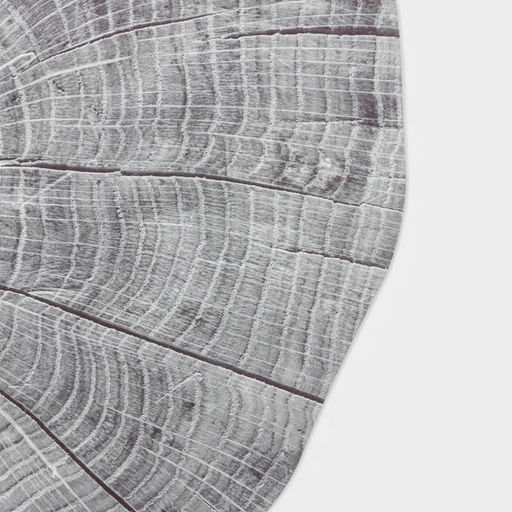 Цена за 12 шт. Салфетка сервировочная на стол «Спил», 38×39 см, серая