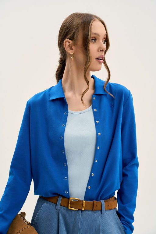 Джемпер GO F1013/19-02.164-170 василек - Pirs фото 3