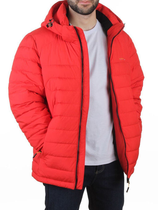 D6184 RED Куртка мужская зимняя (200 гр. холлофайбер)