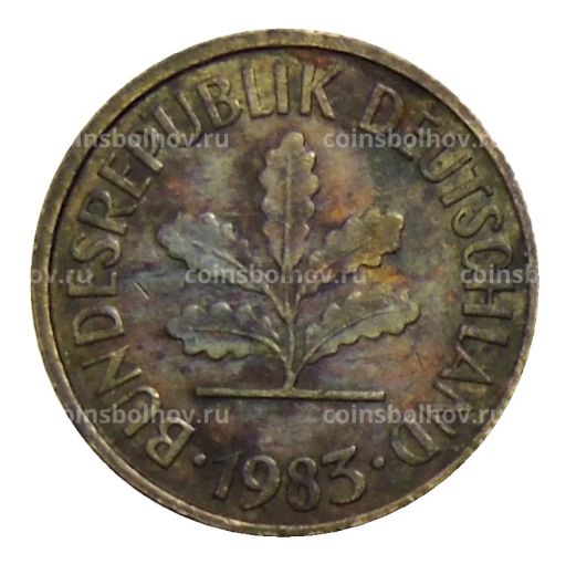 5 пфеннигов 1983 года F Германия