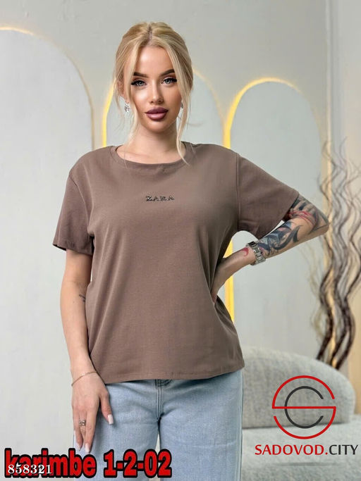 Футболка женская из хлопка - Fiona фото 7