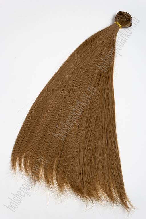 Фурнитура "Трессы для кукол Premium" 35 см; 57 гр (SF-3043) прямые №36