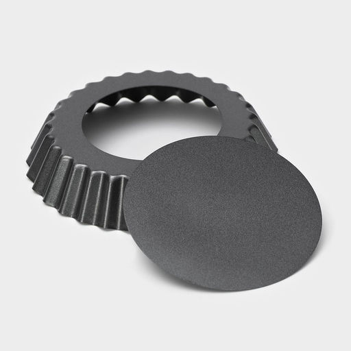 Форма для выпечки Доляна Жаклин, d=11 см, разъёмная, антипригарное покрытие, чёрная  фото 4