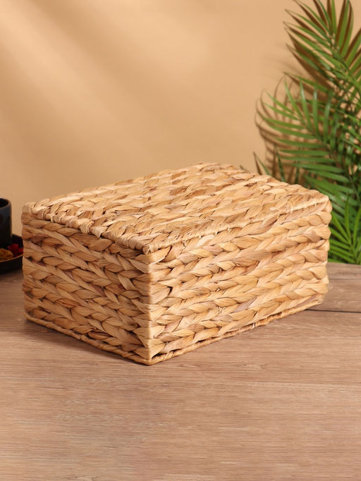 Корзина плетёная, 312114 см, водный гиацинт - Simaland фото 6