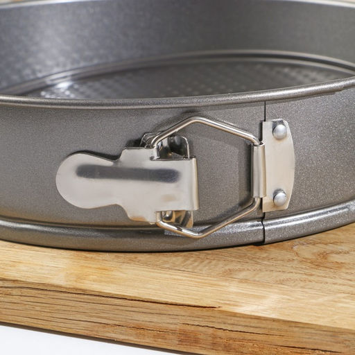 Форма для выпечки Доляна «Элин. Круг», d=28 см, разъёмная, антипригарное покрытие, чёрная