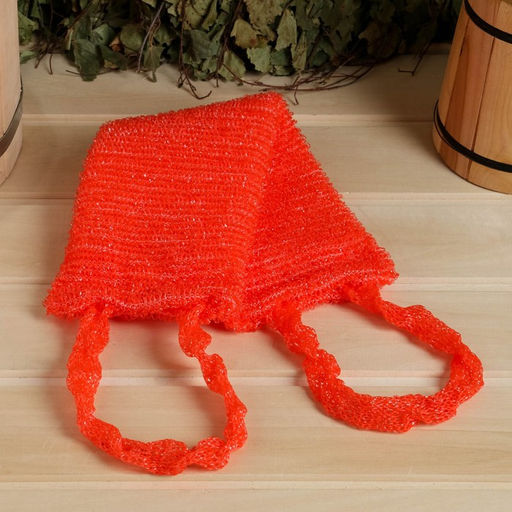 Набор для бани с принтом Настоящий мужик, 5 предметов: шапка, рукавица, портфель, мочалка, коврик