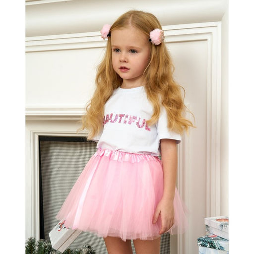 Набор для фотосессии KAFTAN Пушистая снежинка; юбка трёхслойная и заколки для волос