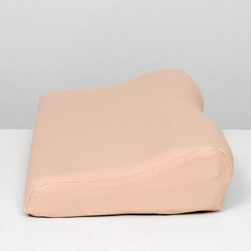 Подушка ортопедическая НТ-ПС-05 «Антихрап», для взрослых, с эффектом памяти и выемкой под плечо, 54×32 см, валики 11/6 см