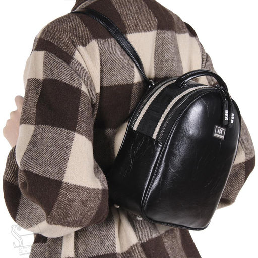Рюкзак женский 9158CD black Alex&Mia/30  в Новосибирске