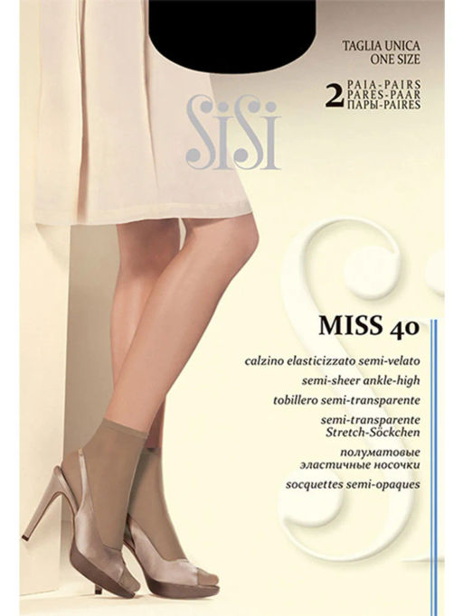 Calz. MISS 40 NEW (140/7) носки (2 пары)! - miele