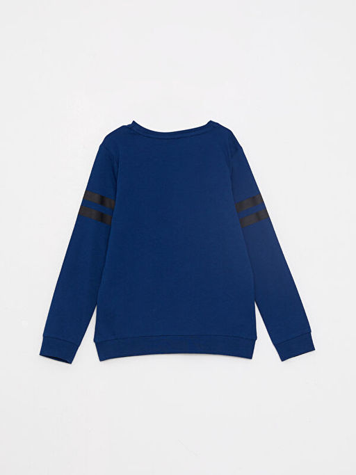 Bisiklet Yaka Harry Potter Bask?l? Uzun Kollu Erkek ?ocuk Ti??rt - Waikiki фото 2