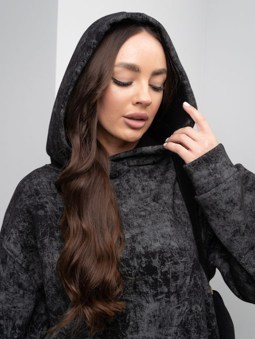 футер 3х нитка с начесом,Толстовка - Binita фото 5