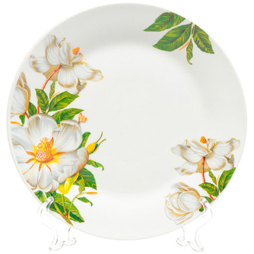 Шиповник, Тарелка обеденная, керамика, 23 см, круглая, Daniks, 7435 (307945)  фото 2