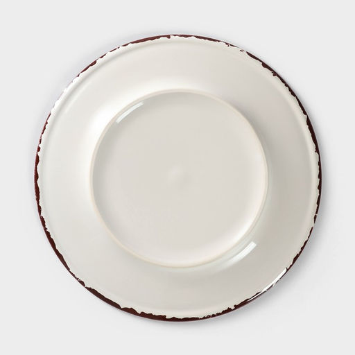 Тарелка Хорекс Antica perla, d=20 см, фарфор, белая